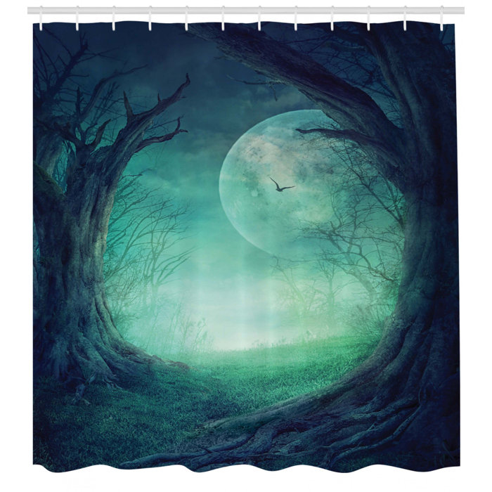 East Urban Home Gothic Shower Curtain Set + Hooks | Wayfair